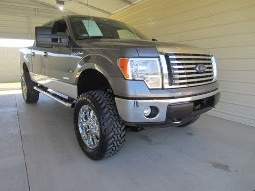 2012 ford f-150 super crew xlt 4x4 ecoboost - lifted