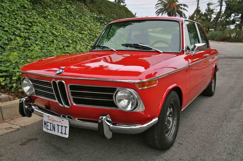 1973 bmw 2002tii, 5-speed, fuel injected, fully restored