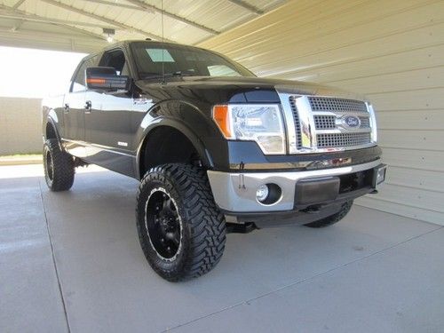 2011 ford f-150 super crew lariat 4x4 ecoboost - lifted