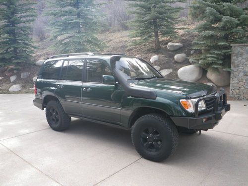 1999 toyota land cruiser off-road lockers bumpers lifted low reserve