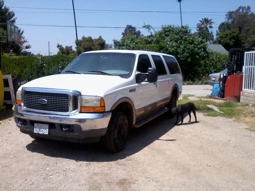 2000 ford excursion 4x4 4 door limited no reserve