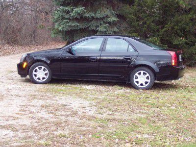 2004 cadillac cts 3.6 auto black leather runs and drives great rebuilt engine