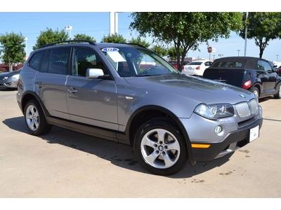Bmw x3 3.0si awd, navigation, cold weather pack, pano roof, bmw certified warran