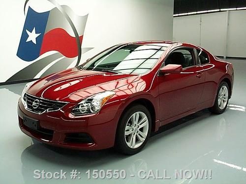 2013 nissan altima 2.5 s coupe automatic cruise ctl 12k texas direct auto