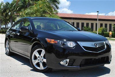 2011 acura tsx - we finance - 1 owner florida car - xm - warranty - low miles
