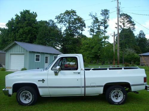 1986 chevrolet pickup - southern rust free