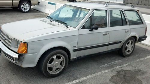 1984 ford escort gl wagon 4-door 2.0l