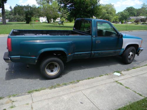 1997 chevy dually c/k 3500 gas 454 all power