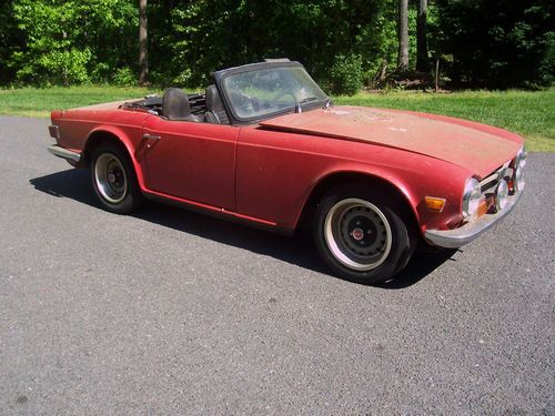Triumph tr6 1971 with factory overdrive
