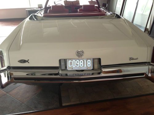 1973 cadillac eldorado convertible 2-door 8.2l vintage show car classic