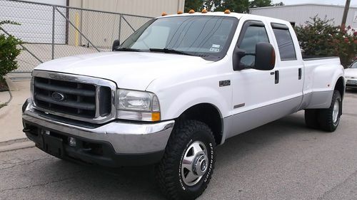 2004 ford f350 sd lariat diesel auto fx4 off road dually crew cab
