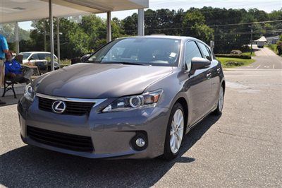 2012 lexus ct200h hybrid 1-owner low miles hdd navigation moonroof heated seats