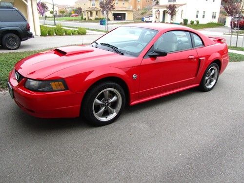 **2004 ford mustang gt premium coupe w/leather, flowmaster exhaust, c/a intake**