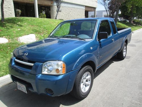 2003 nissan frontier pickup 2wd 4c ext cab 2.4l xe stk#225995, no reserve