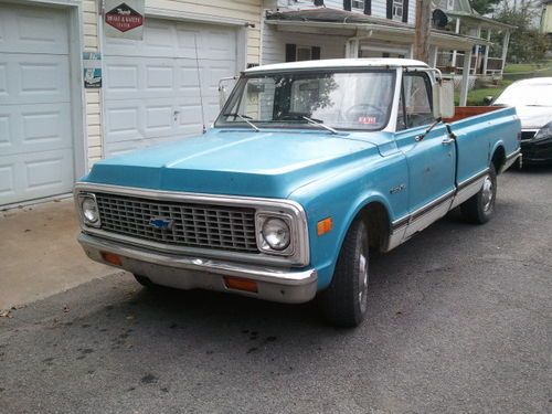 1971 chevrolet c10 longbed patina shop truck, daily driver, or resto project