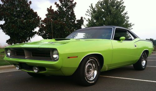 1970 'cuda 340  numbers matching, documented, 4 speed