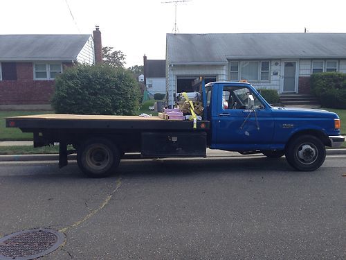 1987 ford f350 flatbed pick-up diesel dually