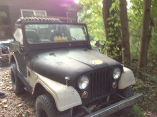 1961 willys jeep cj5 dauntless v6 4wd no reserve