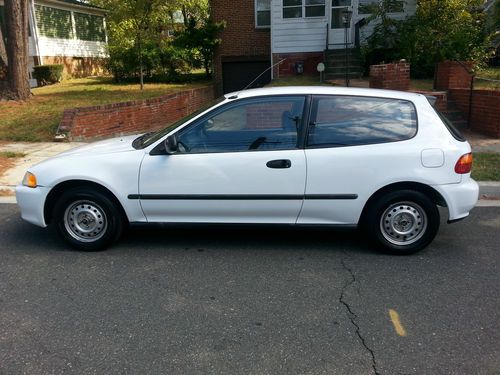 1993 honda civic dx hatchback 3-door 1.5l