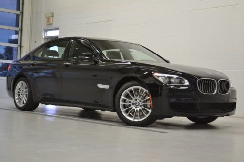 Great lease/buy! 14 bmw 750li msport driver assistance lighting executive loaded