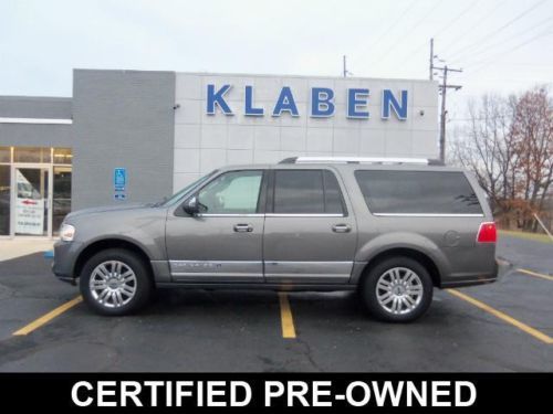 2013 lincoln navigator l 4x4 low miles! certified 20&#034; wheels like new!