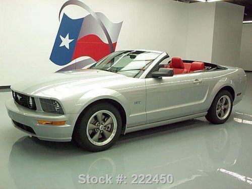 2005 ford mustang gt 4.6l v8 convertible leather 16k mi texas direct auto
