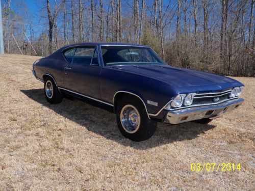 1968 chevelle real super sport factory 4 speed barn find same owner last 35 yrs