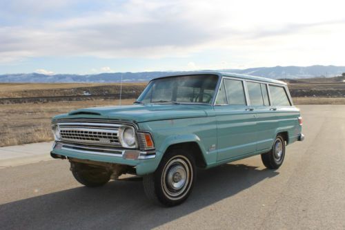 1971 jeep wagoneer, 62k original miles, 350 buick dauntless! 100% original