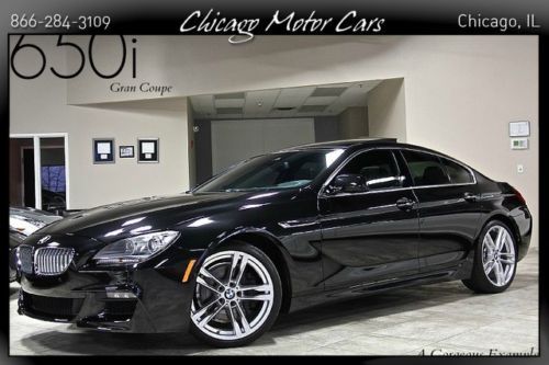 2013 bmw 650i gran coupe m sport $101k+msrp driver assistance luxury seating wow