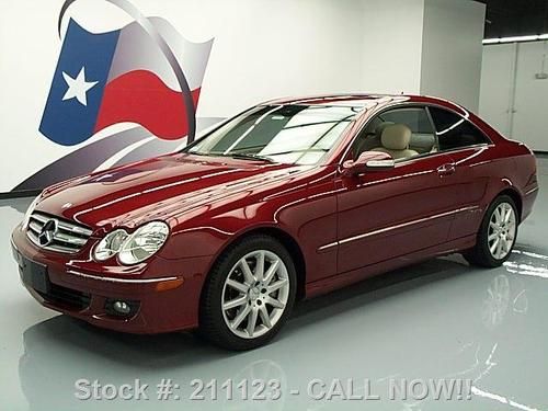 2007 mercedes-benz clk350 coupe automatic sunroof 51k texas direct auto