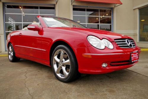 2005 mercedes-benz clk320 cabriolet, only 55k miles, leather, heated seats, more