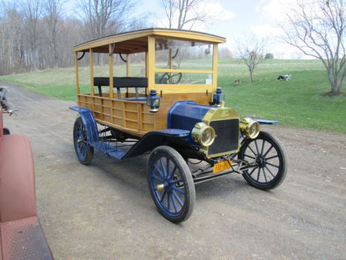 1913 model t ford depot hack, just restored