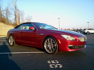 Bmw 650i covertible msrp $101,375