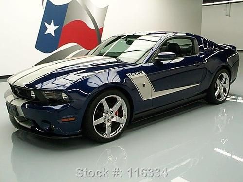 2010 ford mustang roush 427-r #163 435 hp 5-spd 20's 4k texas direct auto