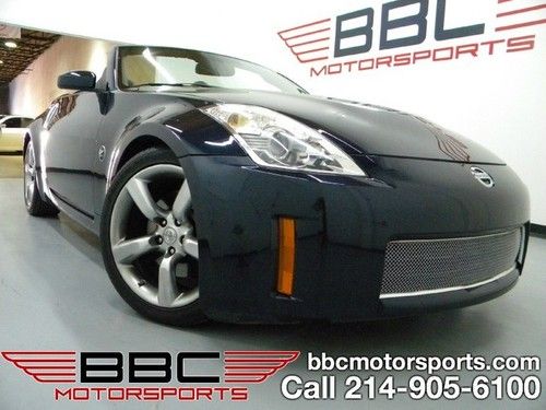 2007 nissan 350z touring convertable leather htd seats clean carfax
