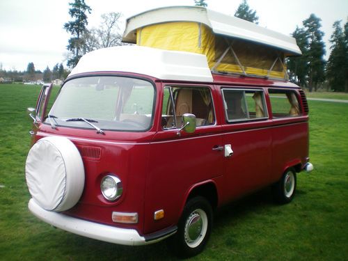 1972 vw riviera camper bus must see condition worldwide no reserve westfalia