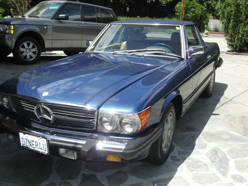 1989 560sl excelllent, books, service, 2 tops. leather,  check out the pixs