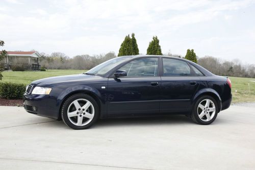 2005 audi a4 1.8 turbo, low miles!! fully serviced! new brakes and tires!! wow!!
