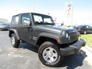 2010 jeep wrangler 4wd 2dr sport tachometer cd player traction control