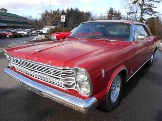 1966 red runs &amp; drives great body and interior good!