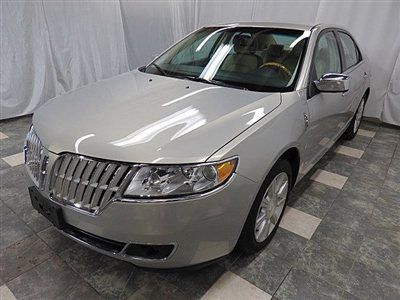 2010 lincoln mkz awd 21k wrnty 6cd heated cooled lthr