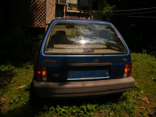 1989 ford festiva l hatchback 2-door 1.3l for parts