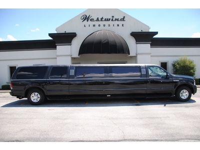 Limo, limousine, ford, excursion, suv limo, excellent condition, 2005, black,