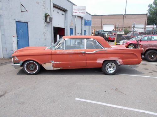 1960 mercury comet 289 v8 coupe drag or rat rod potential first year no reserve!