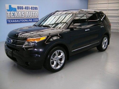 We finance!!  2011 ford explorer limited pano roof nav heated leather texas auto