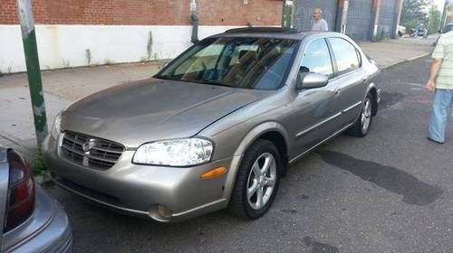2000 nissan maxima gle navigation leather sunroof no reserve absolute sale