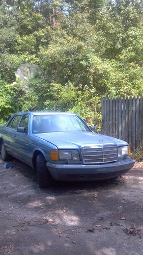 1987 mercedes 420 sel - for parts or restore