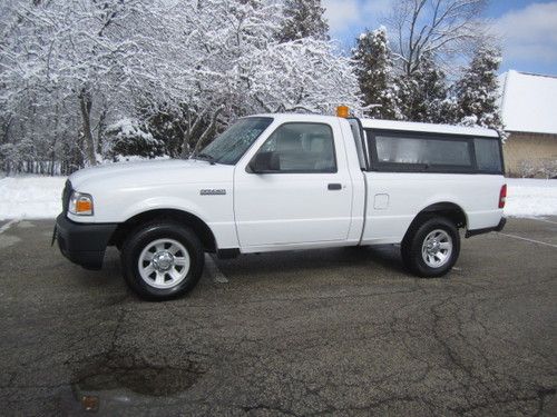 07 ford ranger xl standard cab pickup 3.0l v6 auto a/c 1 owner fleet maintained!