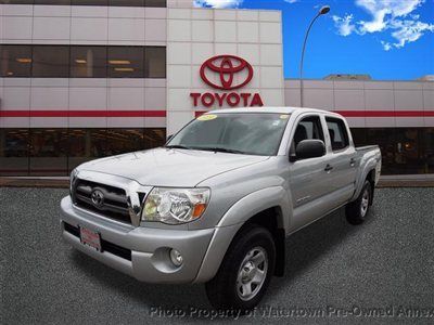 Toyota certified tacoma 2wd double cab  v6 at prerunner - silver streak mica bos