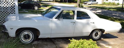 1967 chevrolet biscayne (283/3-speed) 4-door